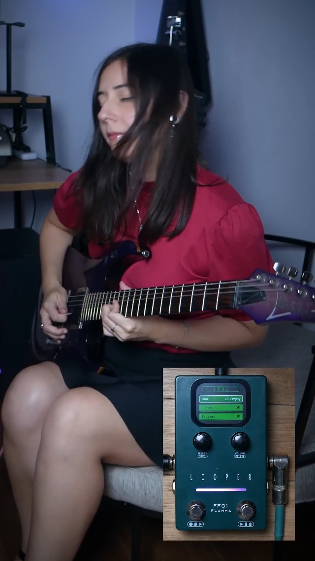 Amazon | FLAMMA ルーパー ギター ペダル, FF01 ルーパーペダル – 40